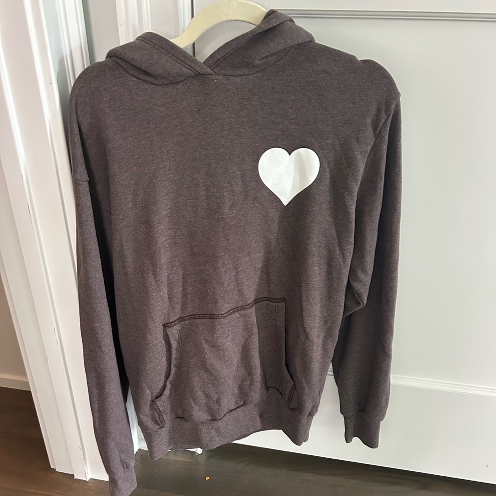 SPRWMN NWOT Size XS brown hoodie